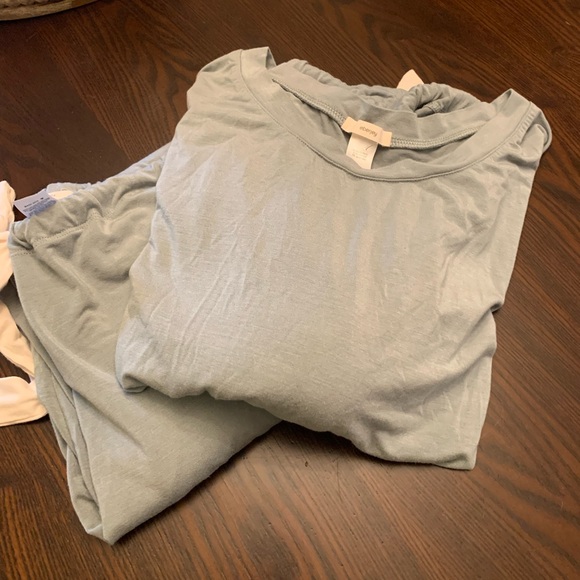 Eberjey Gisele Slouchy Set Willow Green S - Picture 6 of 7